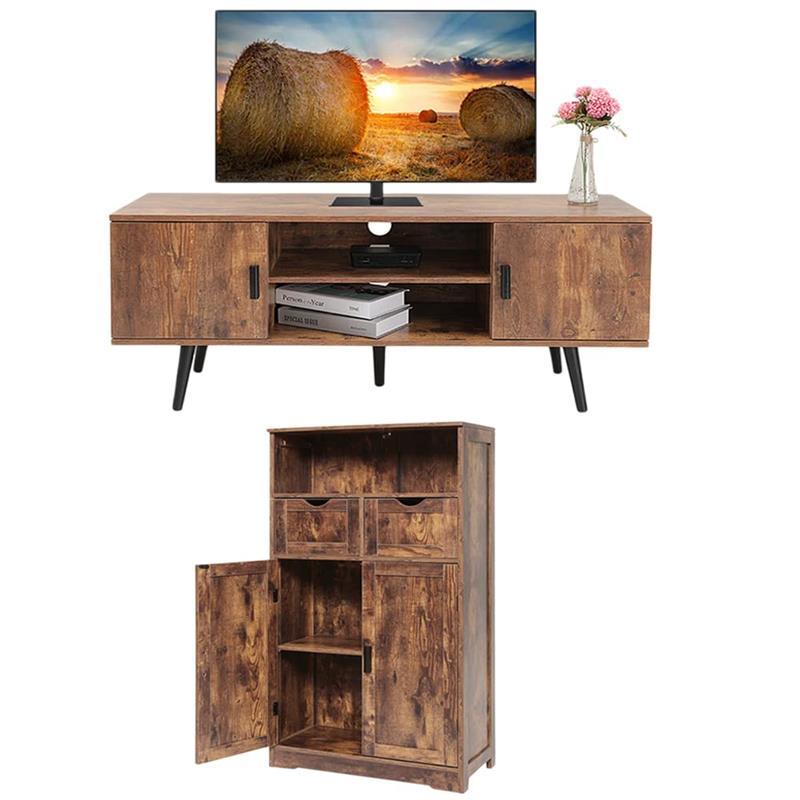 TV Stand+Storage Cabinet