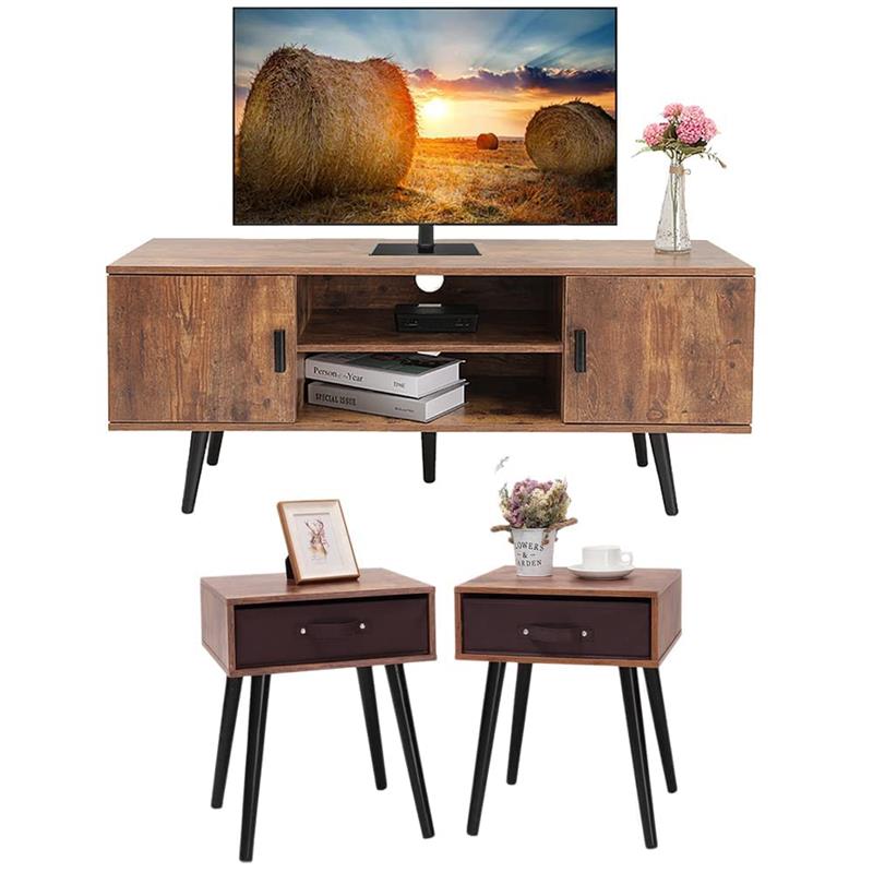 Nightstand+TV Stand